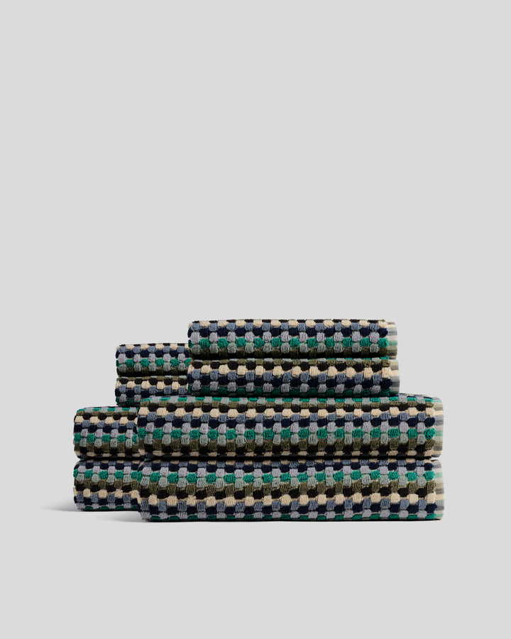 4+4 Organic Mosaic Bath Bundle - Sea